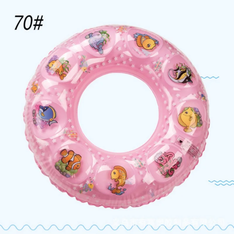 Лето утолщение детей двойной кристалл ПВХ надувной плавательный круг мультфильм плавать для детские игрушки для купания