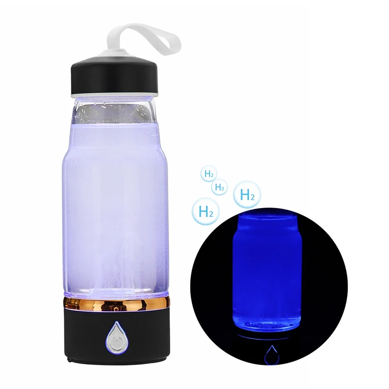 USB Rechargeable380ml Hydrogen Water Generator Intelligent Hydrogen Rich Water Bottles Alkaline Water Maker Portable Purifier USB Rechargeable380ml Hydrogen Water Generator Intelligent Hydrogen Rich Water Bottles Alkaline Water Maker Portable Purifier