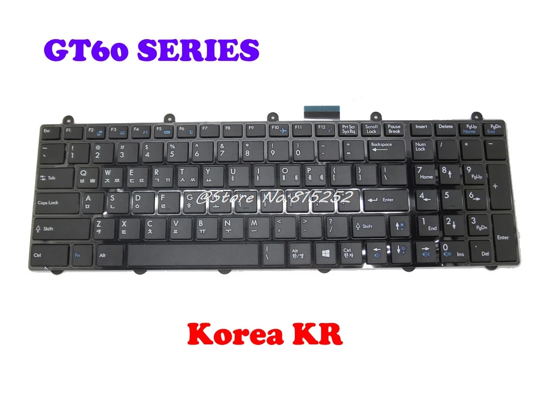 Клавиатура для ноутбука MSI X60 GX70 3BE 3CC GT60 WT60 2OJ 2OK WT70 2OL Z70 2BA GP60 2PE 2QE 2QF АР арабский быть