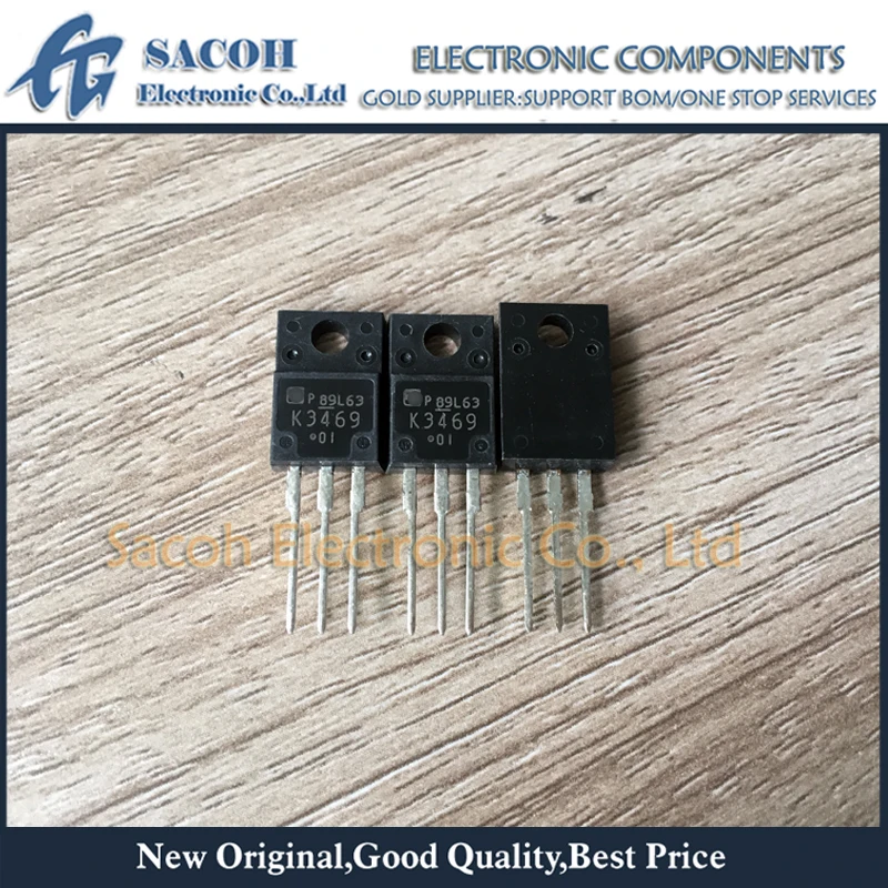 

Free Shipping 10Pcs 2SK3469 K3469 2SK3468 2SK3467 2SK3466 2SK3465 2SK3464 2SK3462 2SK3461 TO-220F 12A 500V Power MOSFET