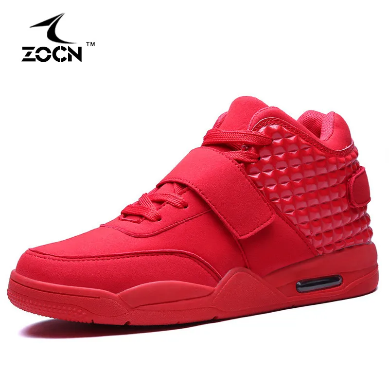 Hot Sale Men Casual Shoes Red Bottoms Shoes For Men High Top Leather Shoes Men Flats