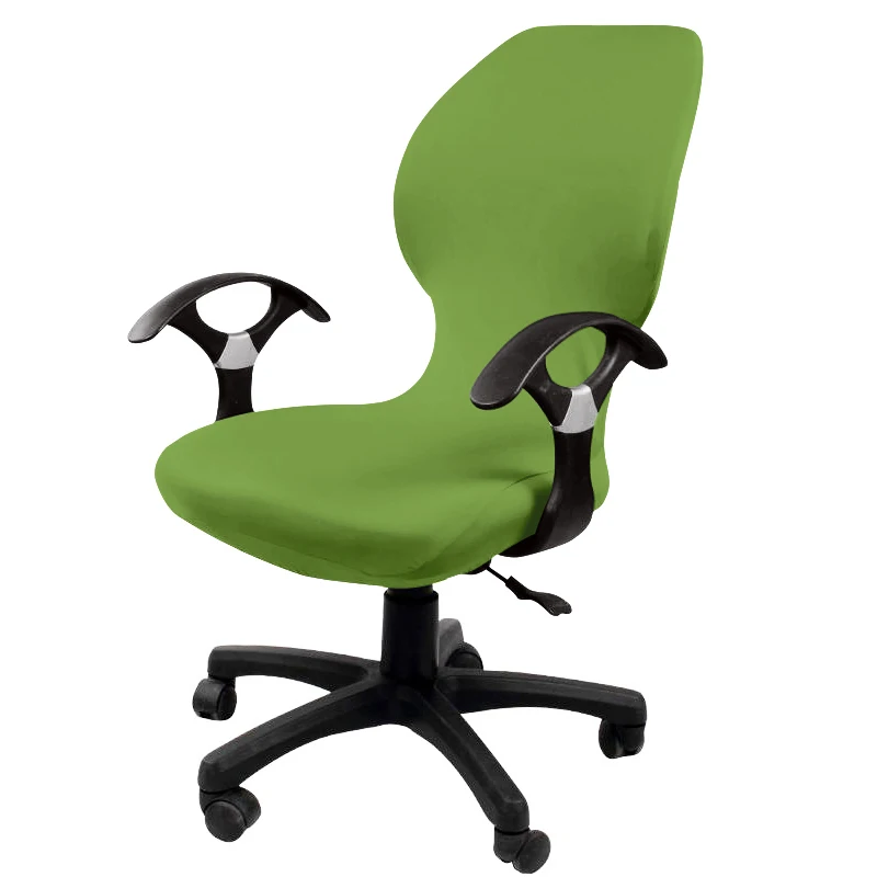 Универсальный размер, чехол для компьютерного офисного стула, моющийся съемный чехол для стула, чехол для стула, тянущийся вращающийся чехол для стула