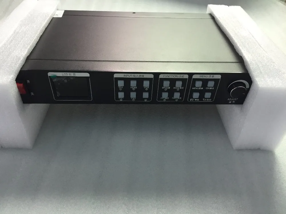 

Sending card+KYSATR KS600 LED video processor scaler 1920*1200 Support DVI VGA HDMI,LED video wall controller NOVA and LINSN