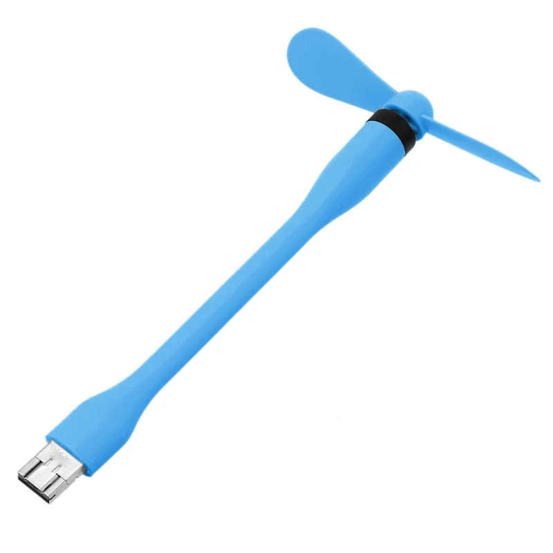 Вентилятор USB 2in1 Micro USB и USB вентилятор охлаждения для Xiaomi телефона Android портативных ПК Мощность Bank USB гаджеты