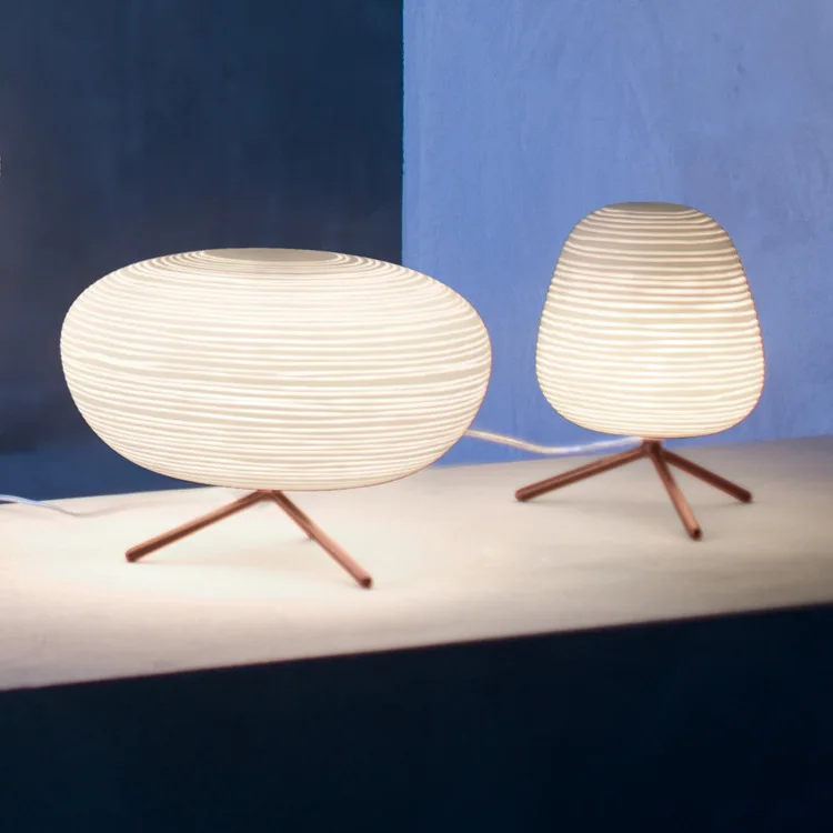 Modern LED Table Lamp For Living Room Bedroom Desk Lamp Bedside Lamp LED Home Decorative Glass Table Lamp E27 Lighting Fixtures
