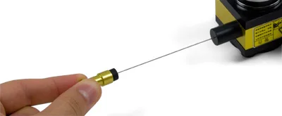 CALT 500mm Tracking Range Linear Position String Potentiometer  0-5V 0-10K Draw-wire Displacement Sensor