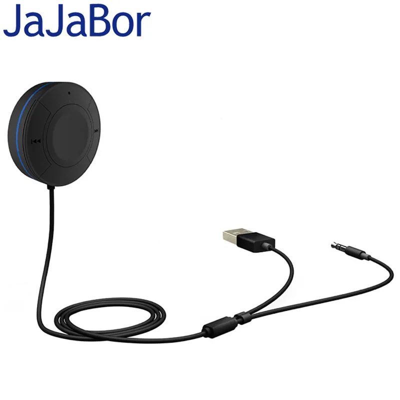 Автомобильный комплект jajabor с Bluetooth Handsfree Audio A2DP AUX стерео музыкальный ресивер адаптер автомобильный mp3-плеер подключение двух bluetooth-устройств