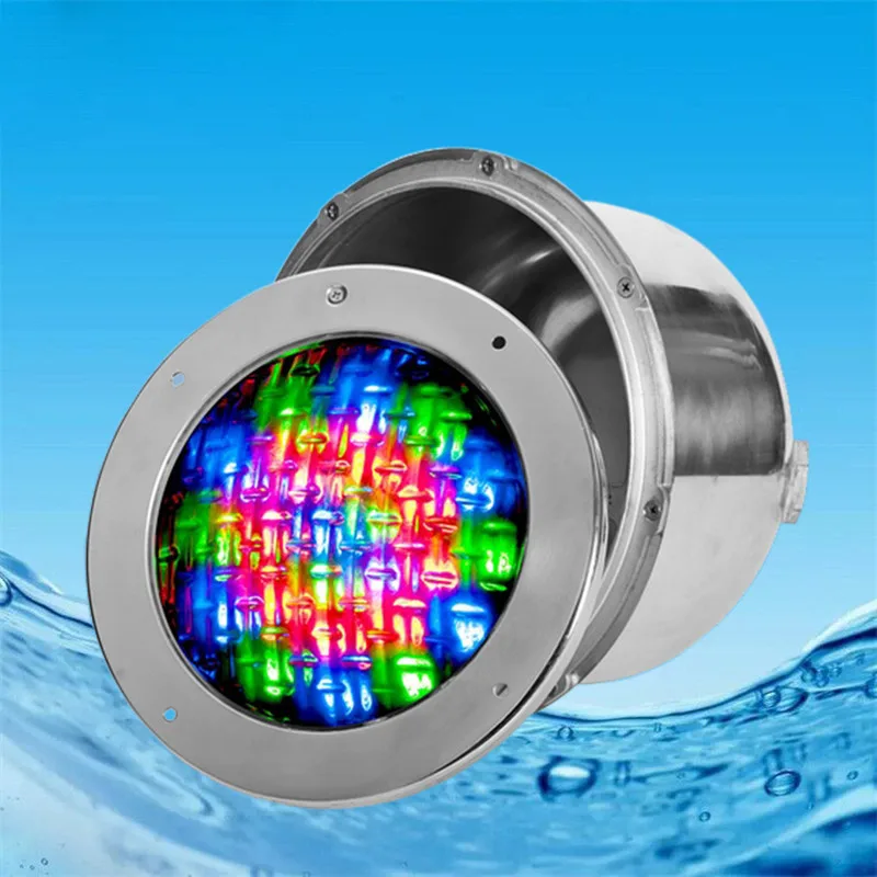 

LED Swimming Pool Light 3W 6W 9W DC12V/24V Embedded Underwater Lamp Fountain Lamp PAR56 Colorful Underwater Spotlight Spa Party