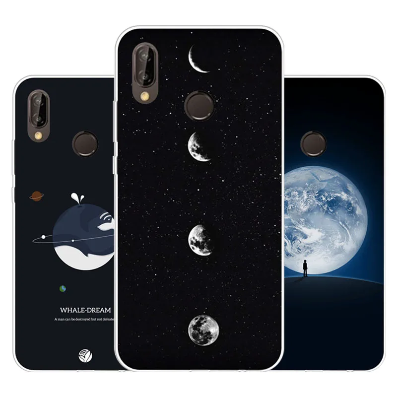 

huawei nova 3 Case,Silicon map view Painting Soft TPU Back Cover for huawei nova3 protect Phone cases