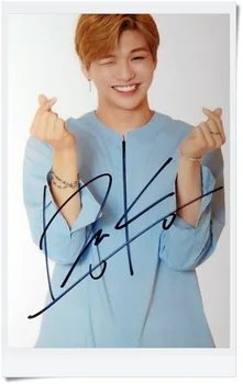 

signed WANNA ONE KANG DANIEL autographed photo TO BE ONE 6 inches freeshipping 092017A