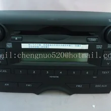 Оригинальные новые Matsushita 6-диск CD для Toyota Mark х автомобильное радио аудио 86120-0P050 MP3 WMA aux-тюнер звуковая система