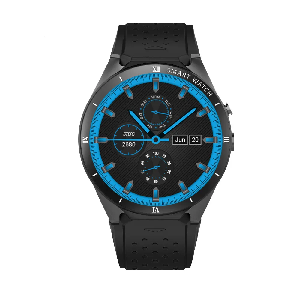 

Smart Watch KW88 Pro Android 7.0 OS Smartwatch 1GROA + 16GRAM Support SIM Card GPS Bluetooth Watch Smart Men for IOS