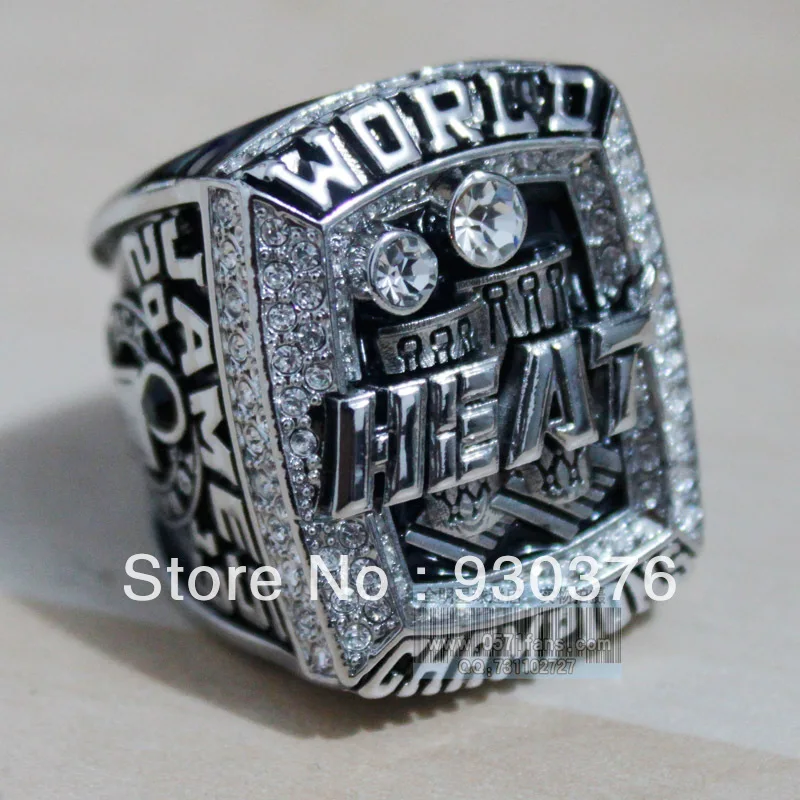2013 Miami Heats LeBron Jame Souvenir Basketball Replica Championship Ring US Size 10 ON SALE NOW |