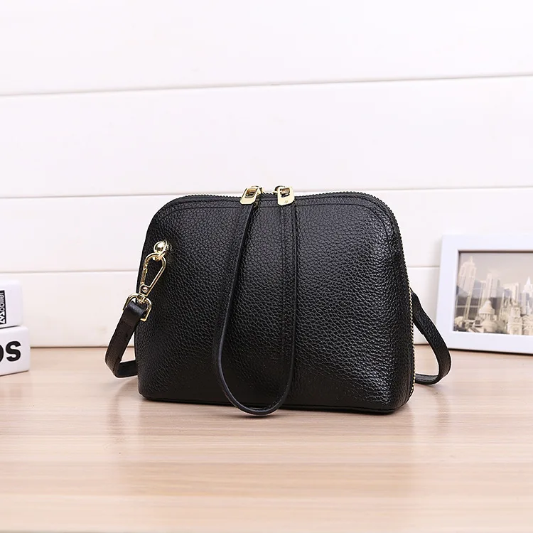 Women genuine leather messenger bag 22-2