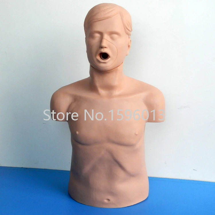 Adult Obstruction Model,Half-body CPR and Choking Manikin, First Aid manikin model