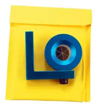 Leter l-бар 90 градусов с серебряным покрытием мини-призмы, тахеометр геодезический