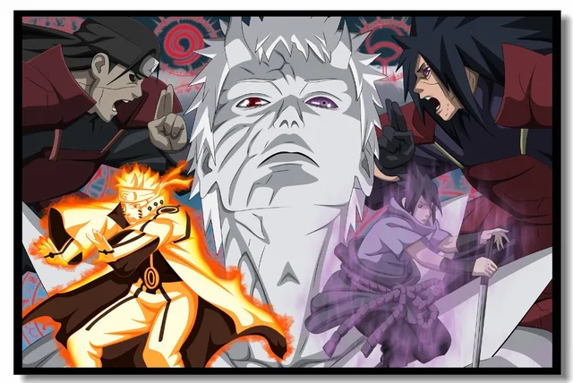 Custom Canvas Wall Mural Naruto Shippuden Poster Naruto Manga Wallpaper Bedroom Wall Sticker Kids Nursery Room Custom Canvas Wall Mural Naruto Shippuden Poster Naruto Manga Wallpaper Bedroom Wall Sticker Kids Nursery Room