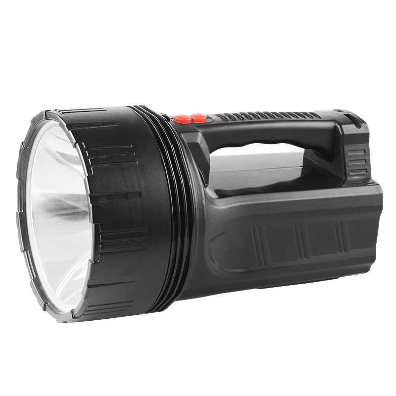 

High quality dual use waterproof long-range led hand hold lamp hunting searchlight with reading side light