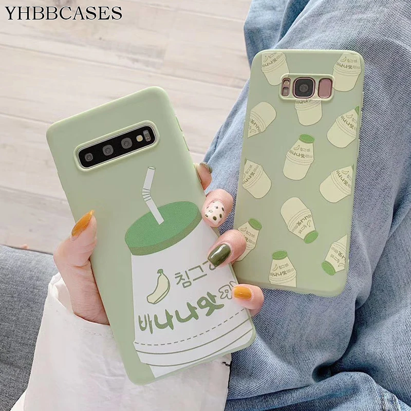 YHBBCASES мягкие чехлы из ТПУ с рисунком для samsung S105G S8 S9 Plus прекрасный чехол телефона
