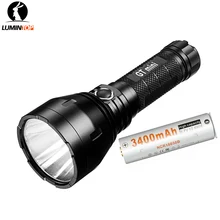 Lumintop GT мини длинный фонарик 17 Вт 4.5A CREE XHL NW/CW max 1200 люмен уличный фонарь+ светильник 18650 3400 мАч литий-ионный аккумулятор