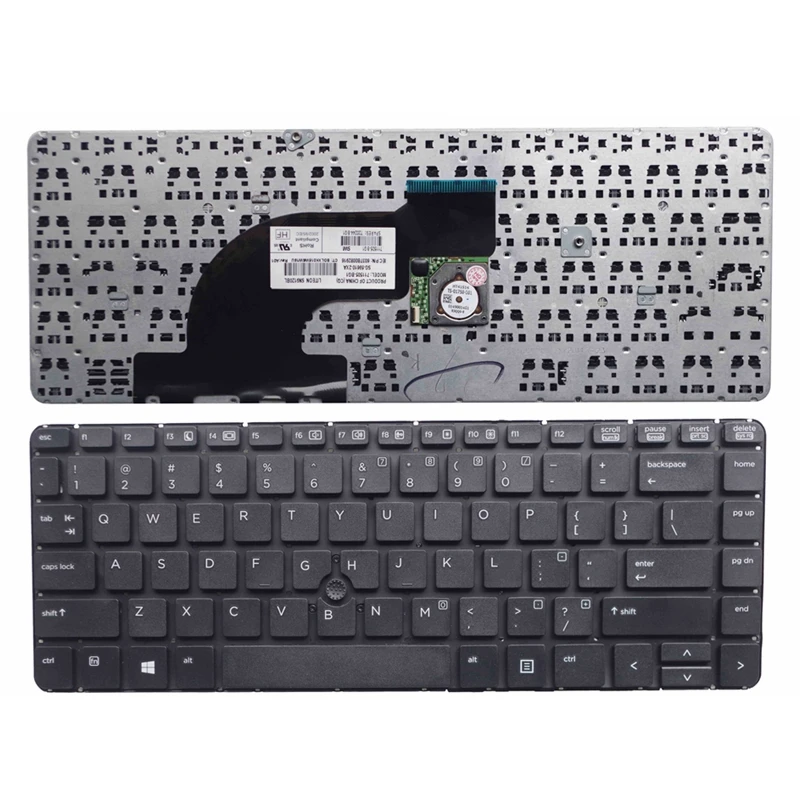 

US Black New English laptop keyboard FOR HP 640 G1 645 G1