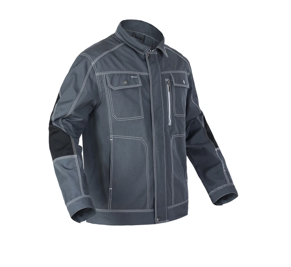 Мужская демисезонная рабочая одежда, куртка с несколькими карманами, рабочая одежда, Униформа, Мужская Рабочая куртка с механическим дизайном, B212