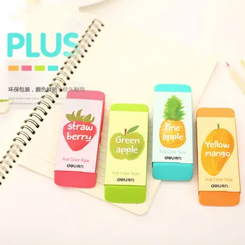 

deli 71050 plus size rubber multicolour Large eraser candy color rubber fruit big eraser