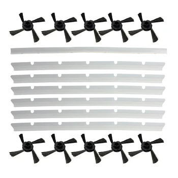 

Hot sale 10Pc Side Brush + 1Set Blade & Squeegee For Neato Botvac 70E 75 85 80