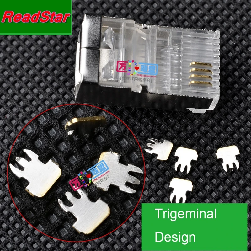 TYF CAT5e Shielded RJ45 Plugs N4