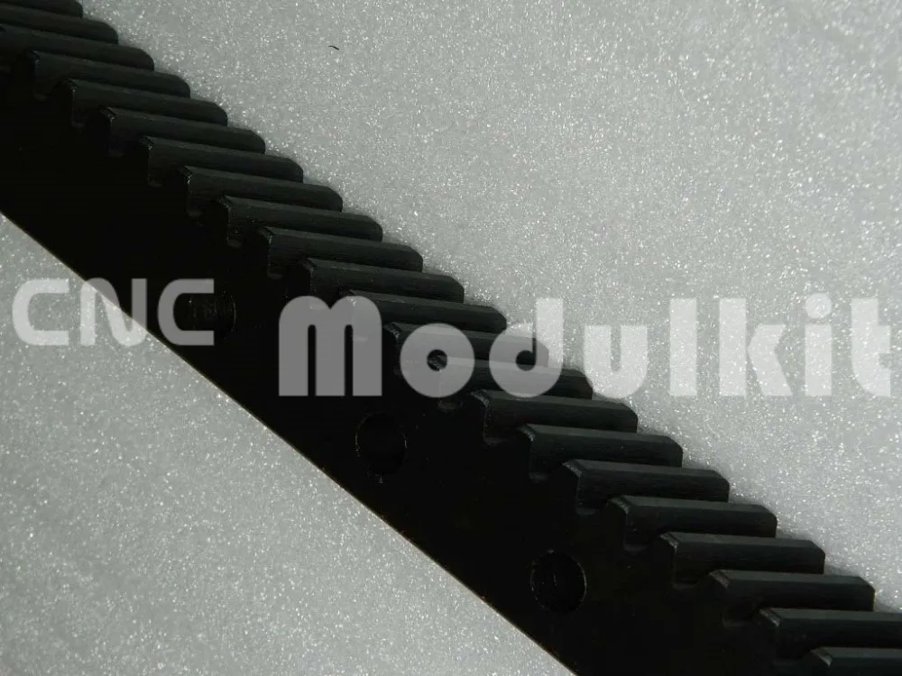 CNC плазменный мод 1 5 спиральная Шестерня 20x20 Длина 1000 мм/39 37 дюйма черный