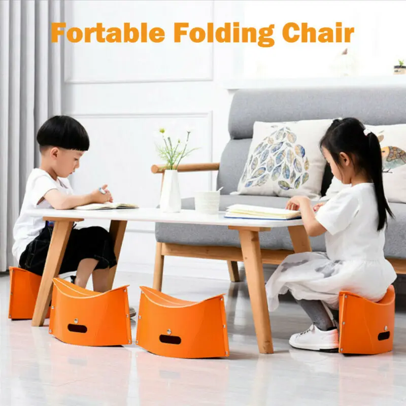 

Portable Plastic Folding Camping Chair Mini Stool Seat for Outdoor Fishing Hiking Garden Work