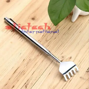 

by dhl or ems 200 pcs New Useful Stainless Telescopic Portable Extendable Handy Pocket Pen Clip Back Scratcher Gift