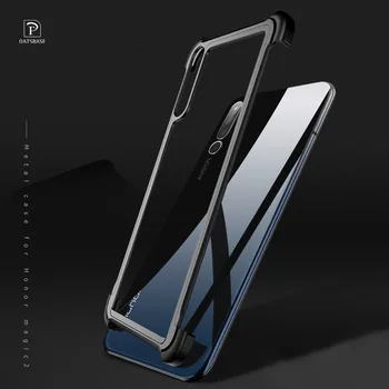 

OATSBASF Push-pull design Metal case for Honor Magic 2 Protective Back Cover for Honor Magic 2 shockproof shell Bumper Cover