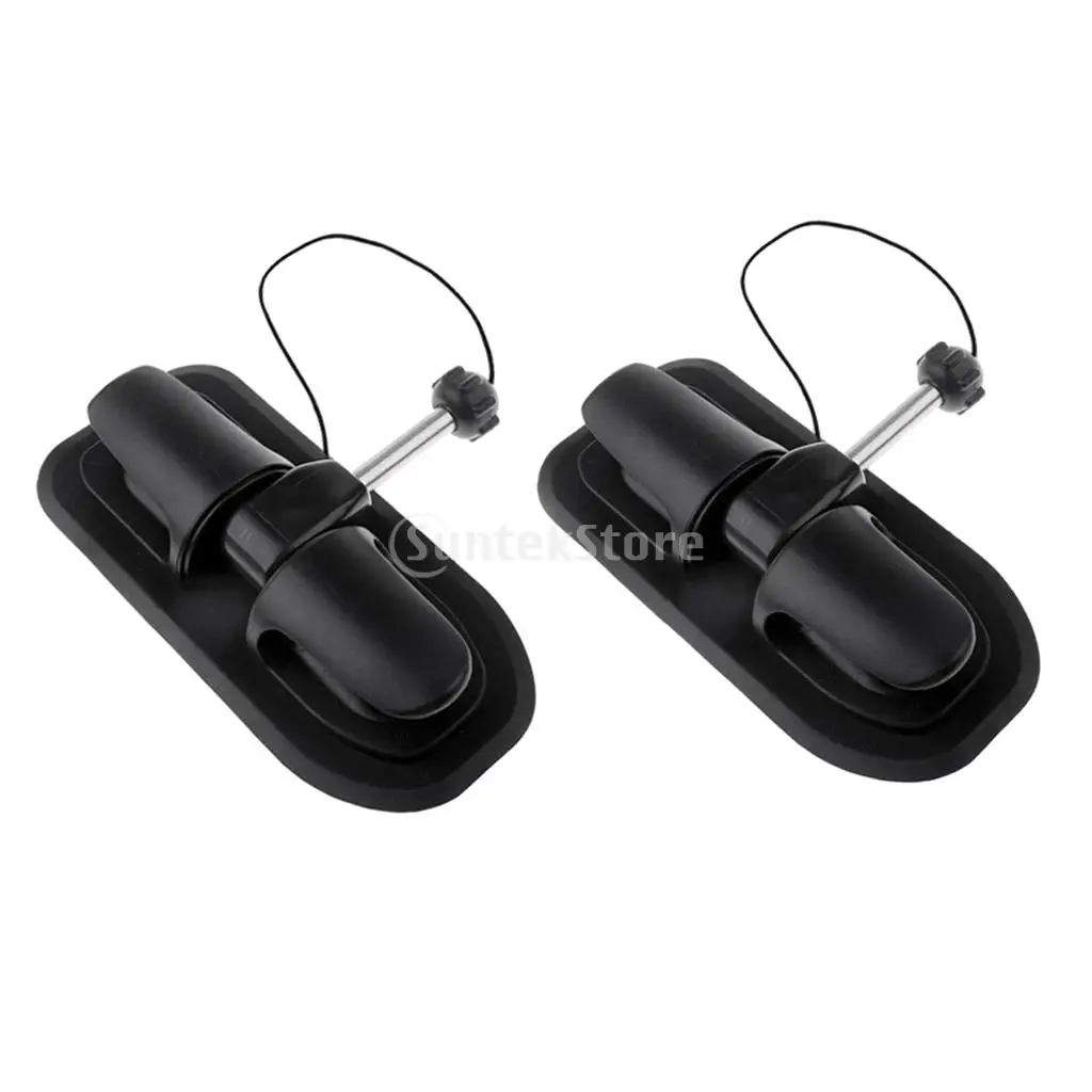 2 Pieces Inflatable Boat Oar Lock Patch Mount Kayak Canoe Raft Watercraft Parts Replacement Accessories