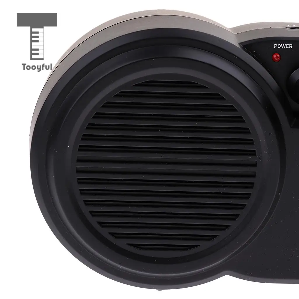Tooyful Portable 3W Mini Distortion Guitars Amplifier Electric Guitar Amp Loud Speaker Tone Adjust Black