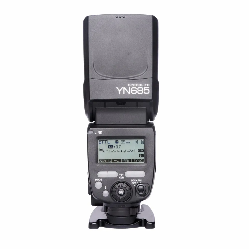 YONGNUO YN685 Вспышка Speedlite 2,4G беспроводной HSS 1/8000 s радиоприемник для вспышки режим для Canon поддержка YN662C YN560-TX RF605 RF603 II