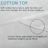 LFH New Terry Cloth Waterproof Bed Sheet For Mattress Pad & Topper With Band Bed Protector Waterproof Mattress Protector ► Photo 3/6