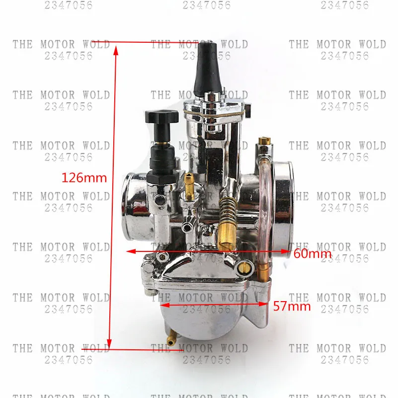 Серебряный 28 мм аксессуары для мотоциклов Карбюратор PWK карбюратор koso с силовой струей