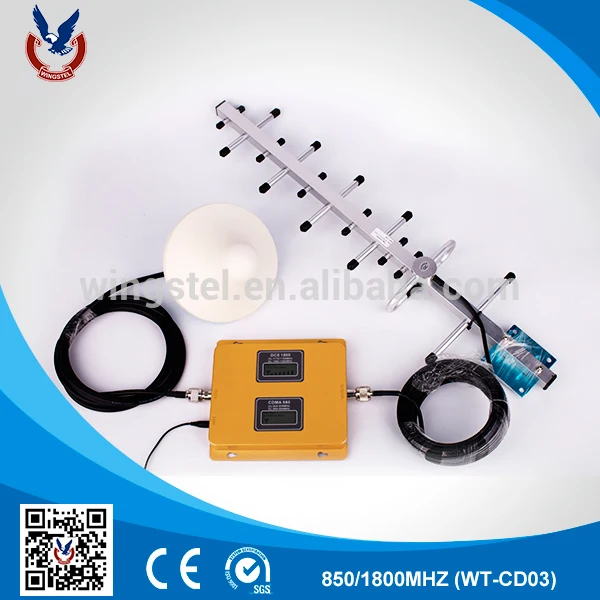 

2018 hot new model signal repeater mobile 2g 4g home signal booster WT dual band signal amplifier with antenna