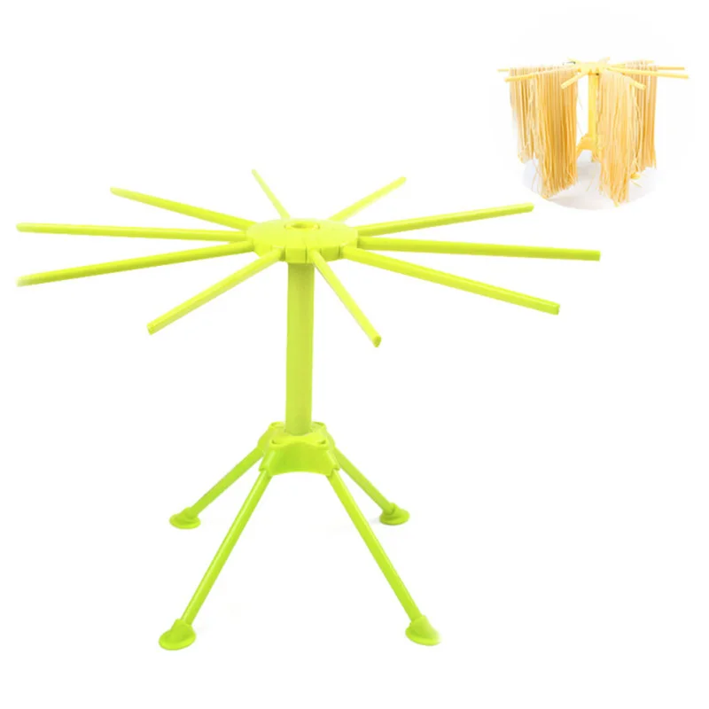 Пластиковые спагетти паста сушилка для одежды складная лапша висячая подставка бытовые столовые приборы для пасты кухонные аксессуары - Цвет: Random color