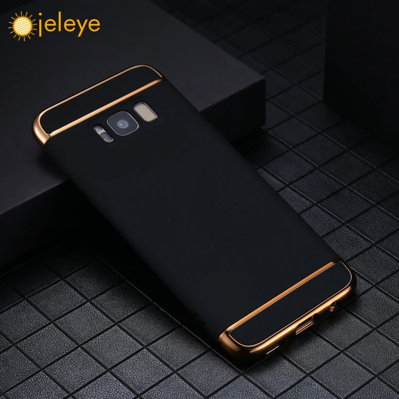 

360 Full Protector Case For Samsung Galaxy S10 S8 S9 S10 Plus Cases Plastic Plated Bumper For Samsung S8 S9 S10e S10 Lite Cover