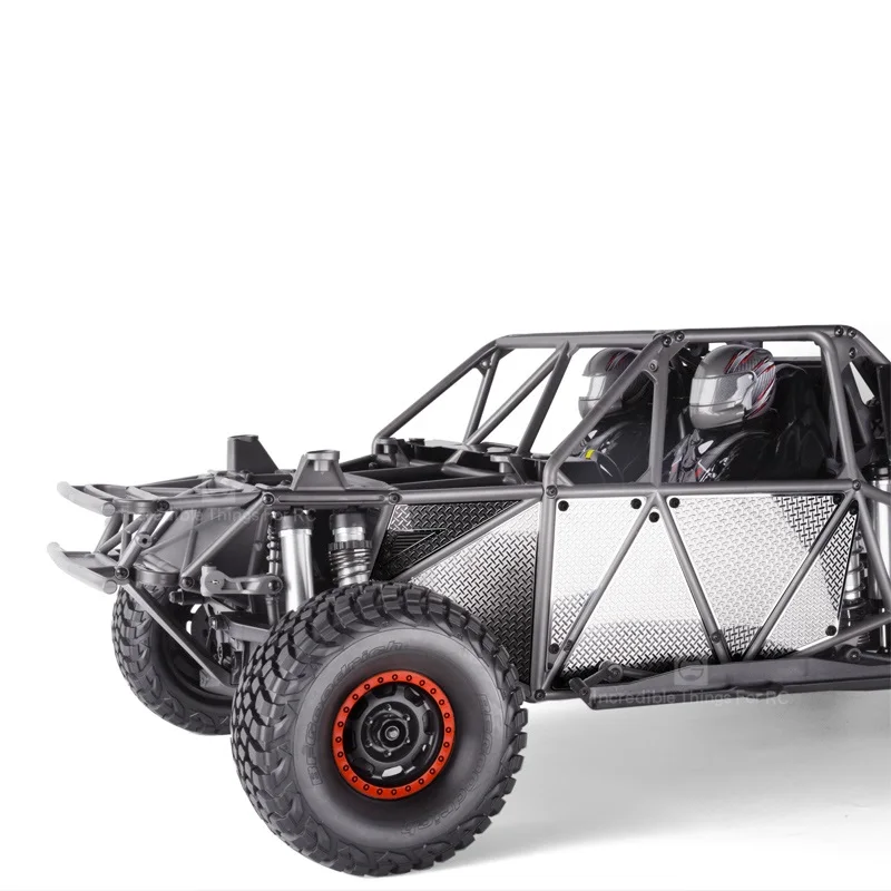 

GRC Frame Side Protection Baffle 1:7 Straight Bridge Short Car Body Metal Protective Plate