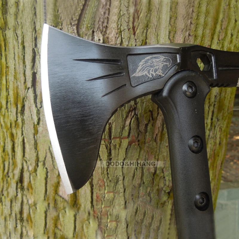 Axes for hunting axe multi toolTactical Tomahawk Axe Army Outdoor Hunts camping and survival axe  stainless both ends cut (3)