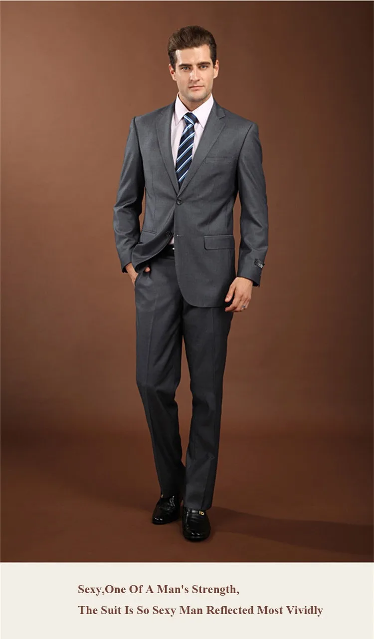 Новейший дизайн пальто брюки Мужская официальная одежда лучшие свадебные костюмы для мужчин брендовая одежда темно-серые смокинги Terno тонкие костюмы для выпускного Q80