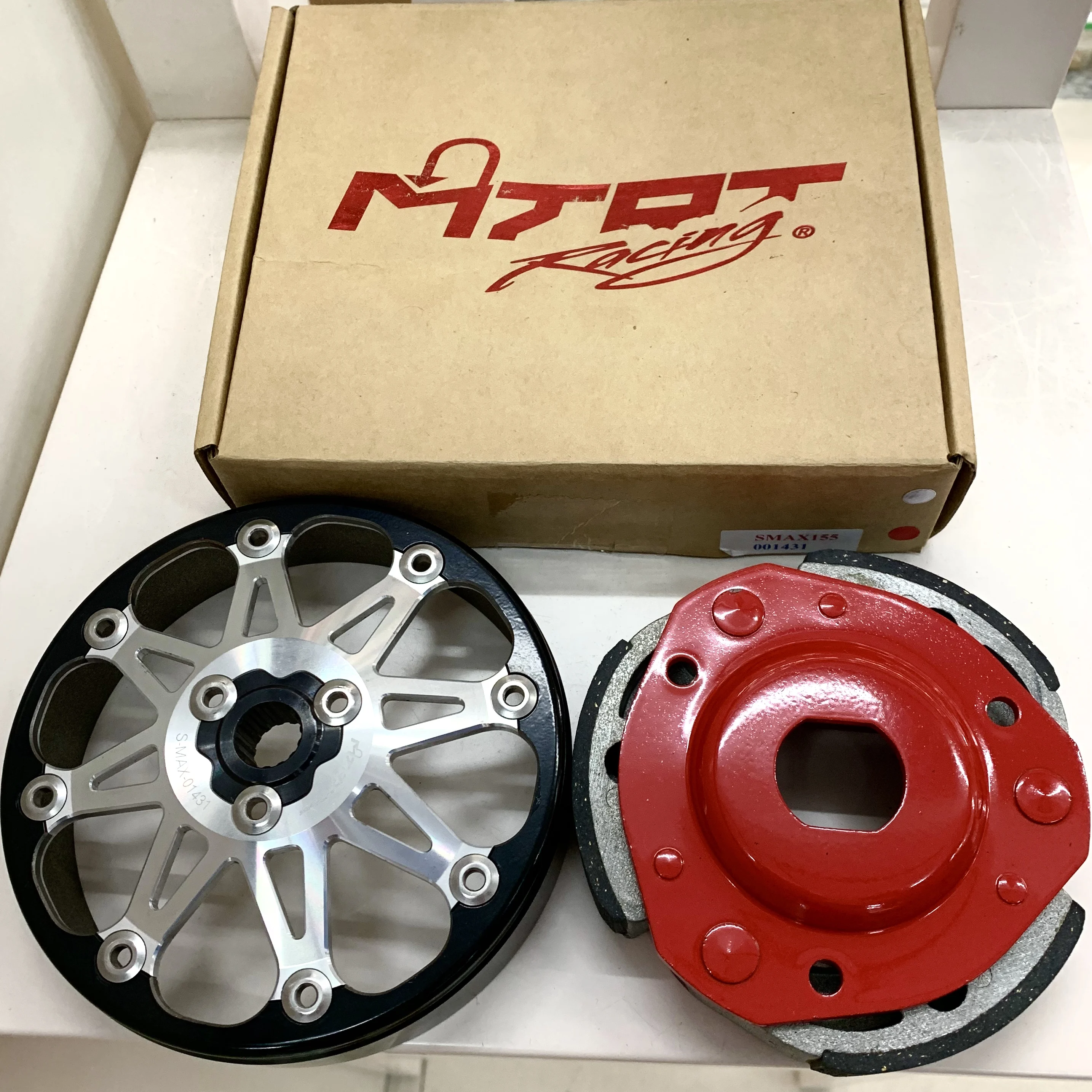 

Clutch set for SMAX155 FORCE155 racing kit with bell and pads tuning upgrade transmission smax force 155 parts