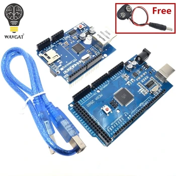 

MEGA 2560 R3 ATmega2560 R3 AVR USB board + W5100 USB Cable for Arduino 2560 MEGA2560 R3,WAVGAT