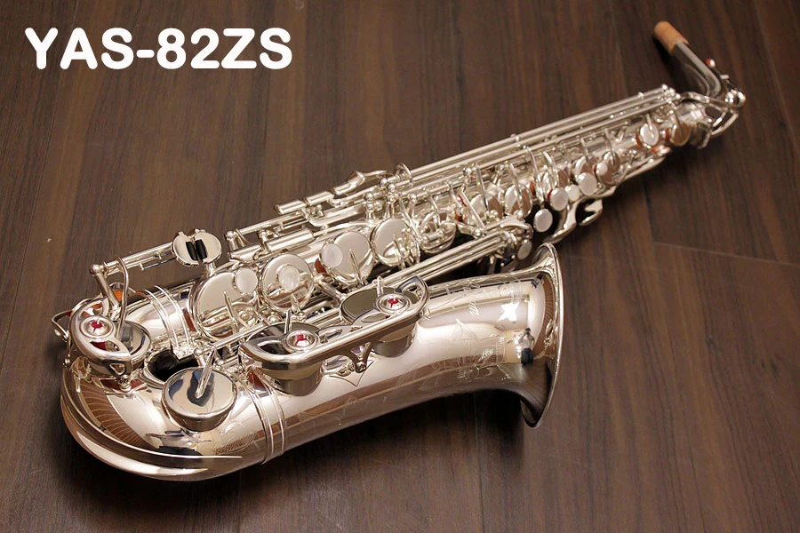 Japan Professional alto saxophone YAS 82Z Eb silver alto sax 82zs
