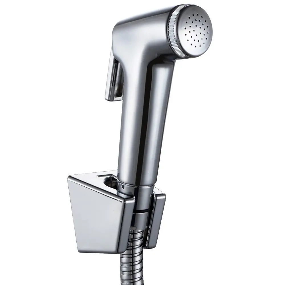 Toilet Hand Held Bidet Shattaf Cloth Diaper Sprayer with 1.2m Hose and