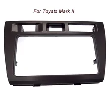Car Radio Fascia for TOYOTA Mark II JZX110 Verossa Stereo Dash Kit Installation Fascia CD Face Plate Panel DVD Frame 2 DIN