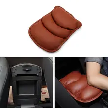 Из искусственной кожи автомобилей Мягкие подлокотник подушка-накладка подлокотник сиденья защитный коврик для peugeot 206 207 208 307 308 407 508